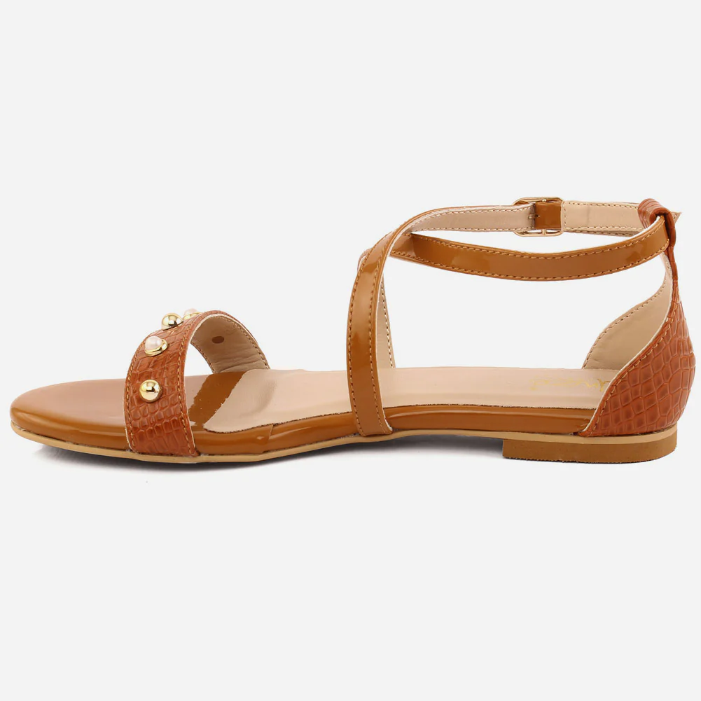 Girl’s "FIONA" Ankle Strap Sandals - Image 3