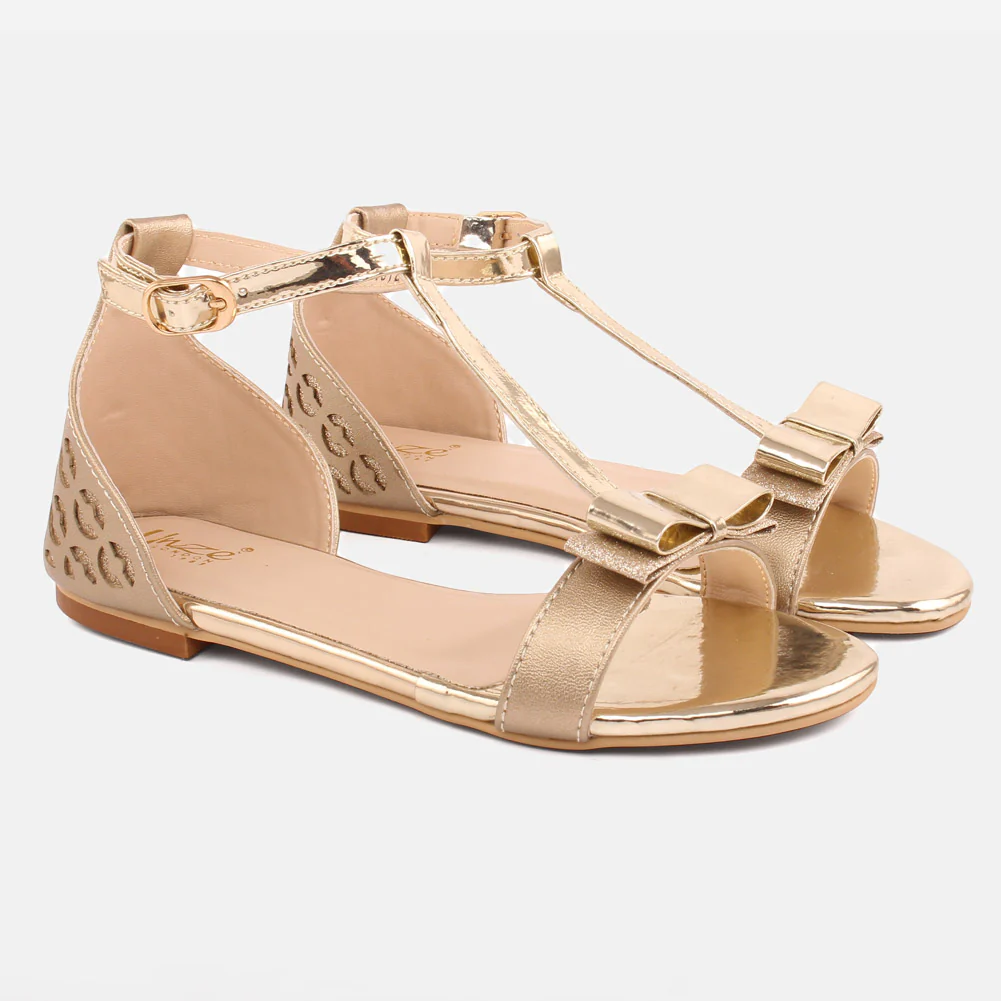 Girl’s "KAYTE" Comfort Flat Sandals - Image 2