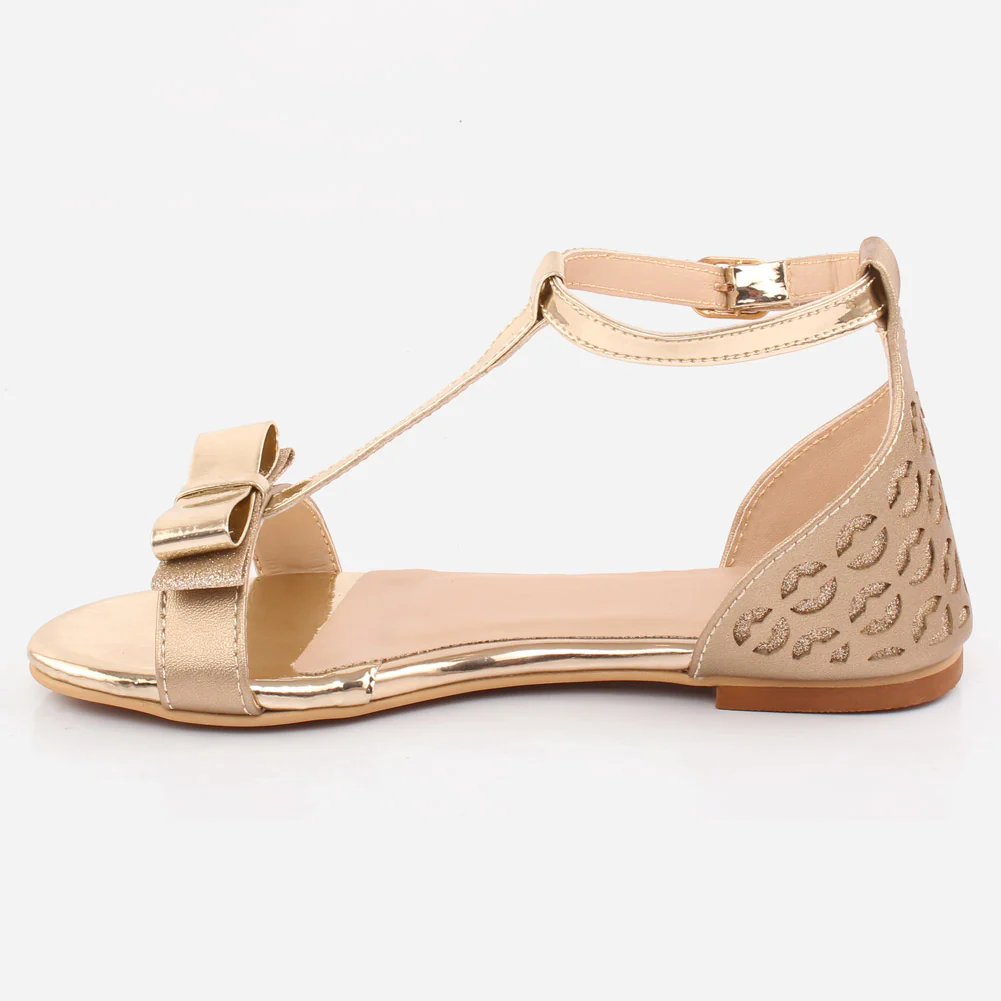 Girl’s "KAYTE" Comfort Flat Sandals - Image 3