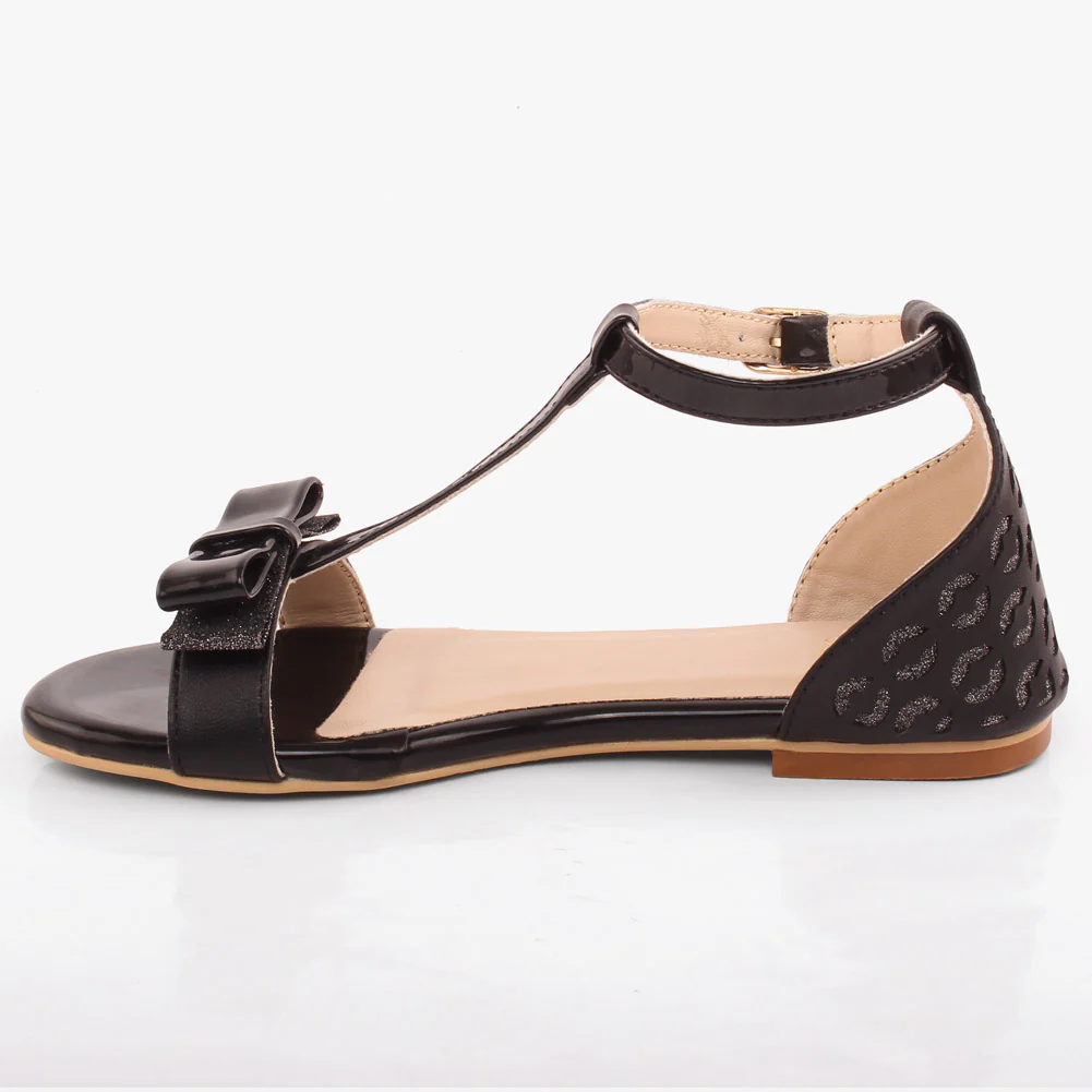 Girl’s "KAYTE" Comfort Flat Sandals - Image 3