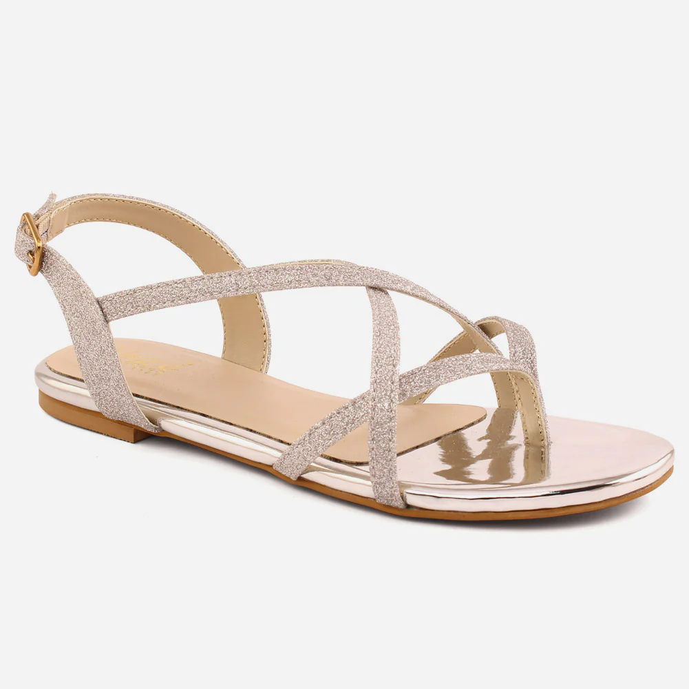 Girl’s "NELL" Cross Strap Comfy Sandals