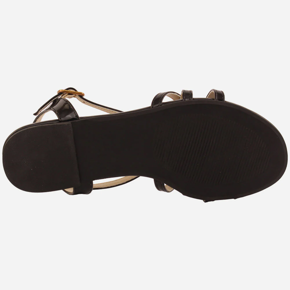 Girl’s "RUDY" Cross Strap Comfort Sandals - Image 5