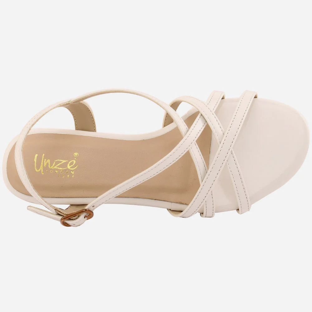 Girl’s "RUDY" Cross Strap Comfort Sandals - Image 4