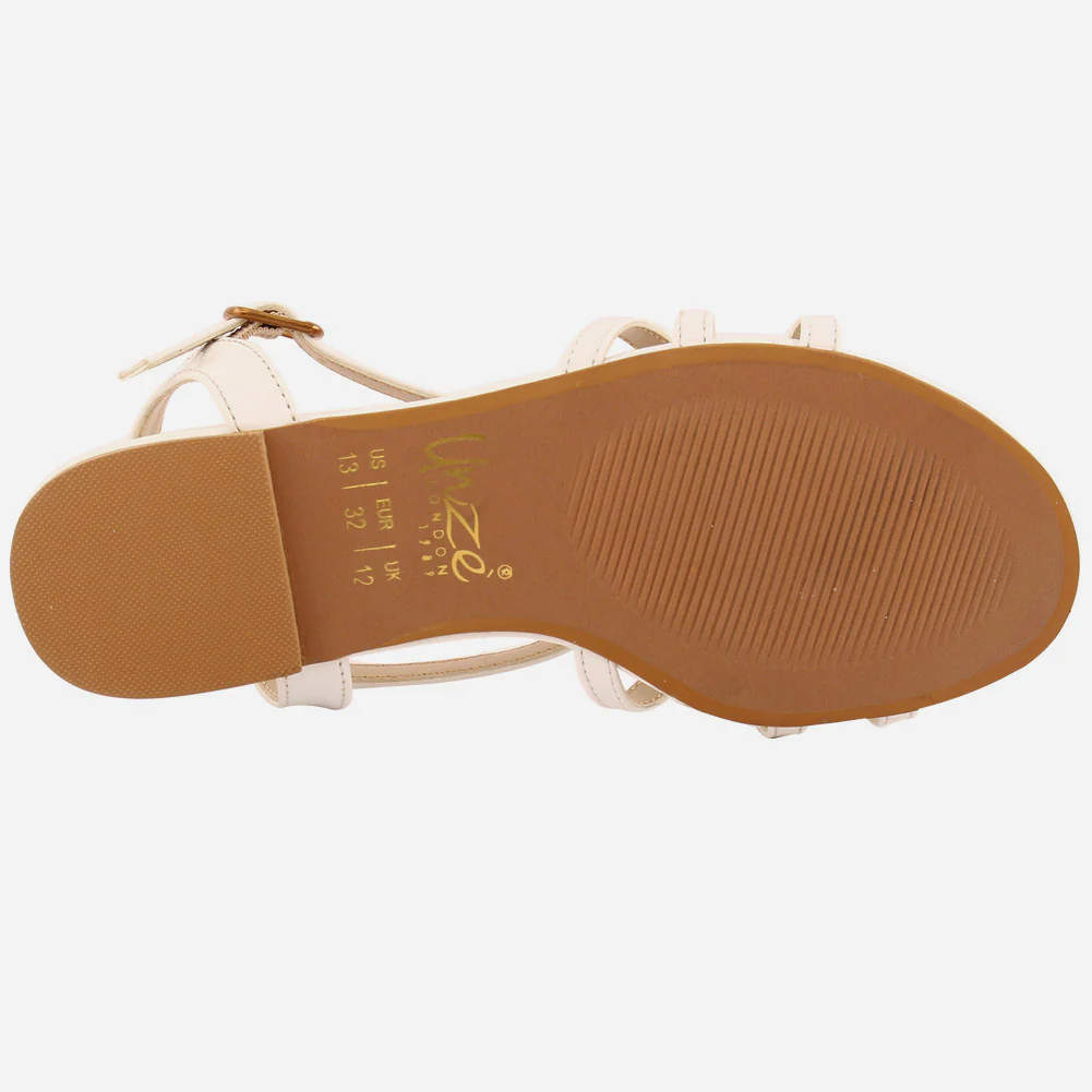 Girl’s "RUDY" Cross Strap Comfort Sandals - Image 5