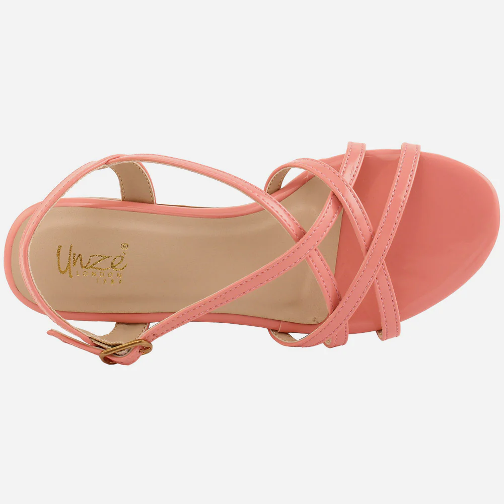 Girl’s "RUDY" Cross Strap Comfort Sandals - Image 4