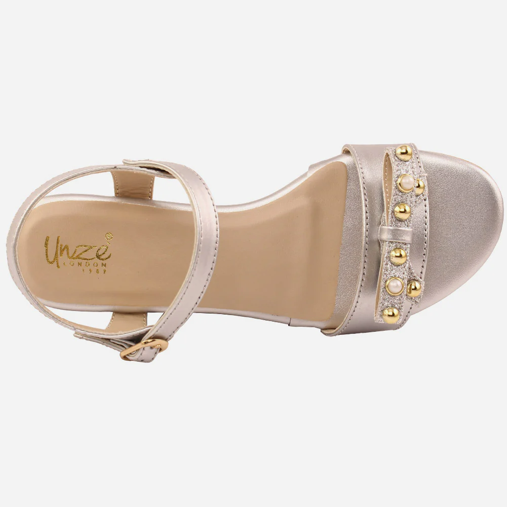 Girls "AMELIA" Ankle Strap Sandals - Image 4