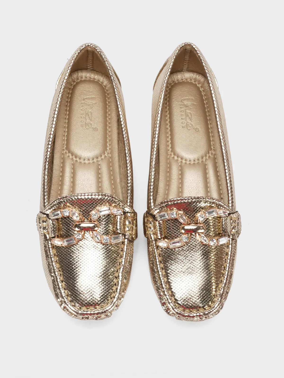 Girls "COSETTE" Buckled Adorn Moccasins - Image 5