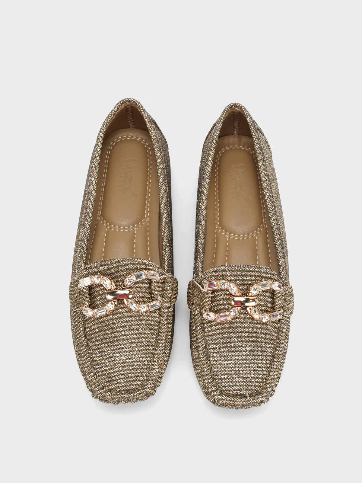Girls "COSETTE" Buckled Adorn Moccasins - Image 5