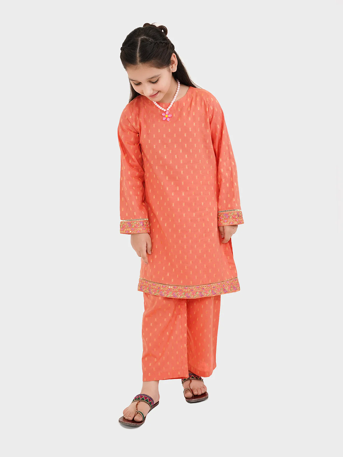 "HENRIK" Embroidered Co-Ord Set - Image 2