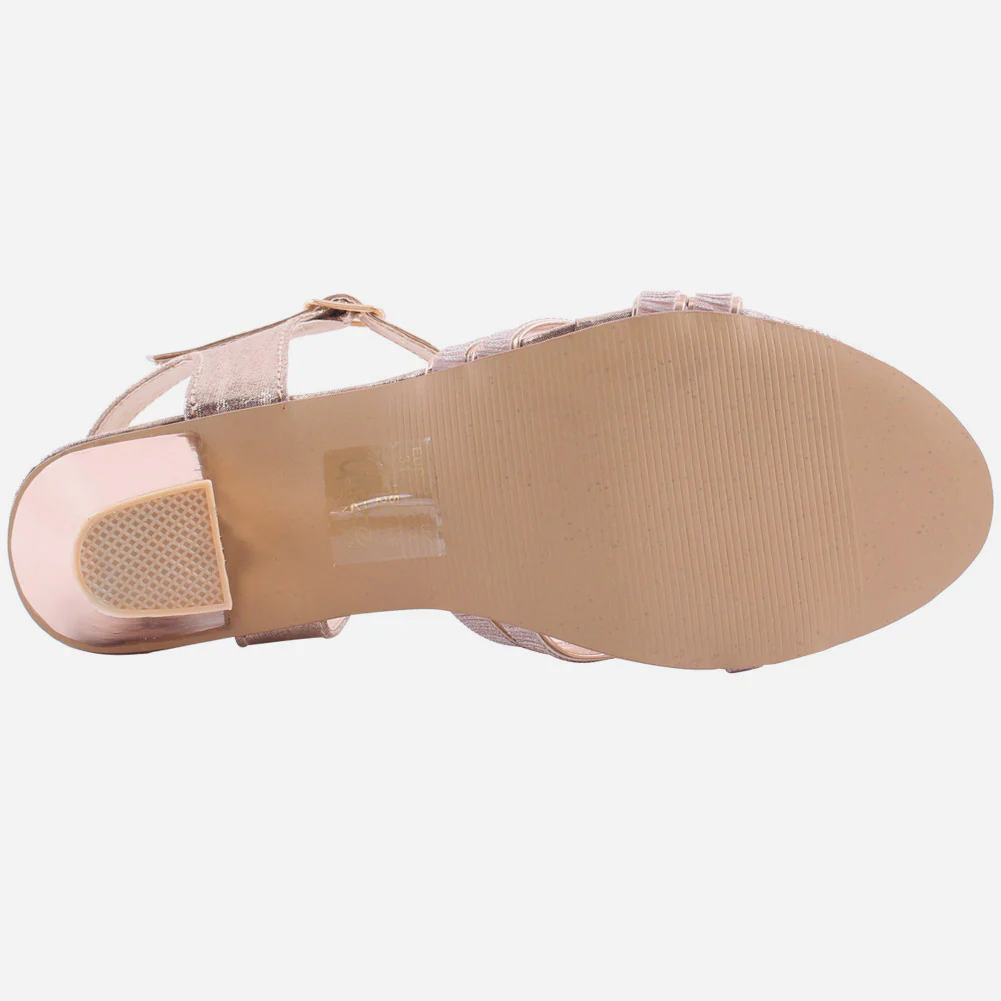 Girls "Judd" Rainbow Block Heel Sandals - Image 5