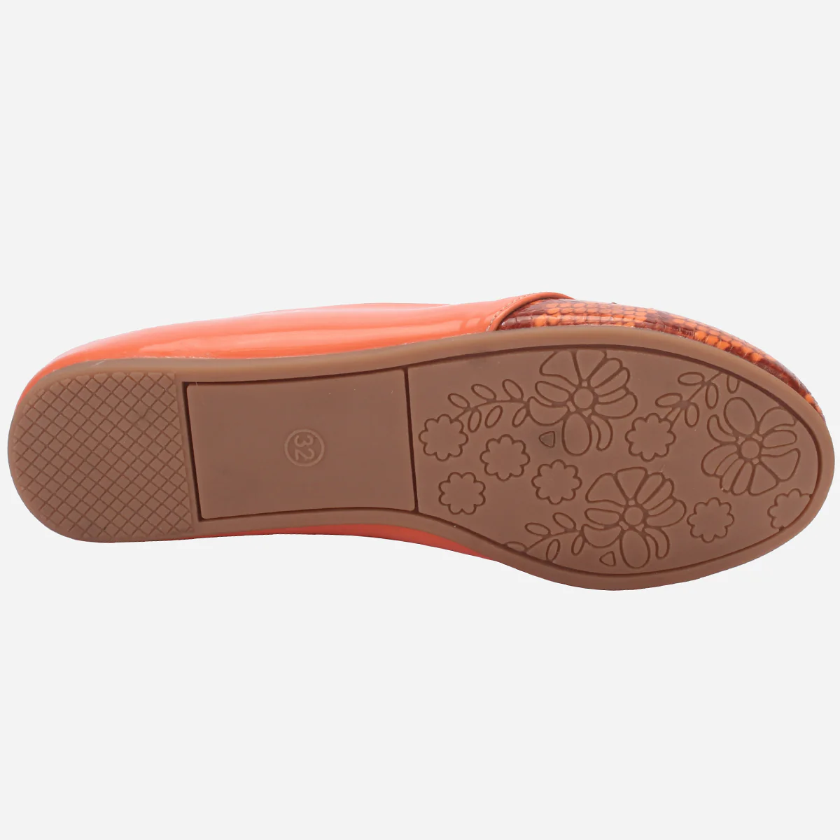 Girls "KITIE" Textured Flat Pumps - Image 5