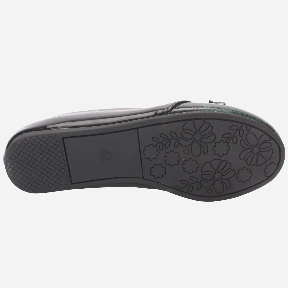 Girls "KITIE" Textured Flat Pumps - Image 5