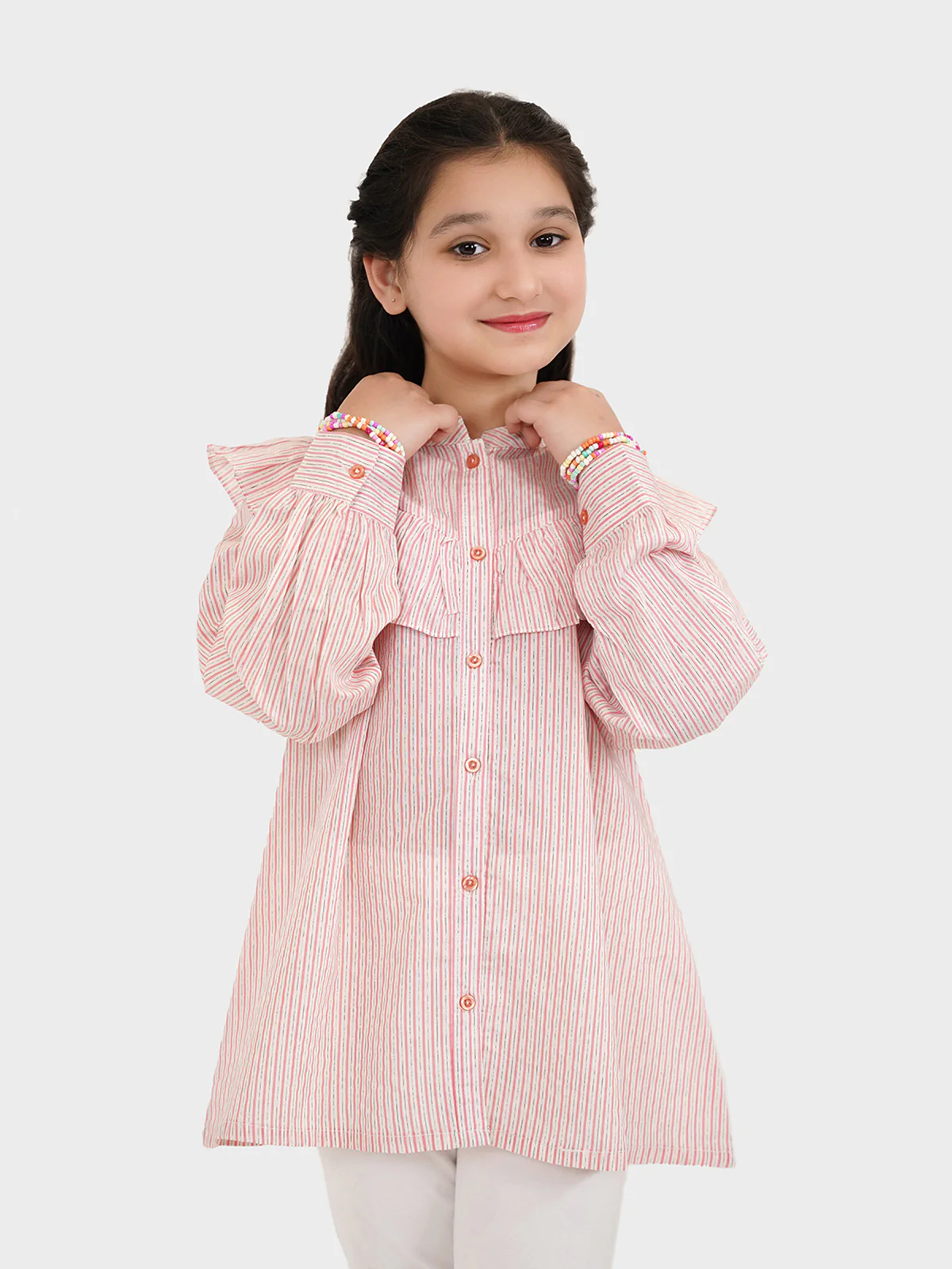 "KUBRA" Full Sleeves Summer Top - Image 3