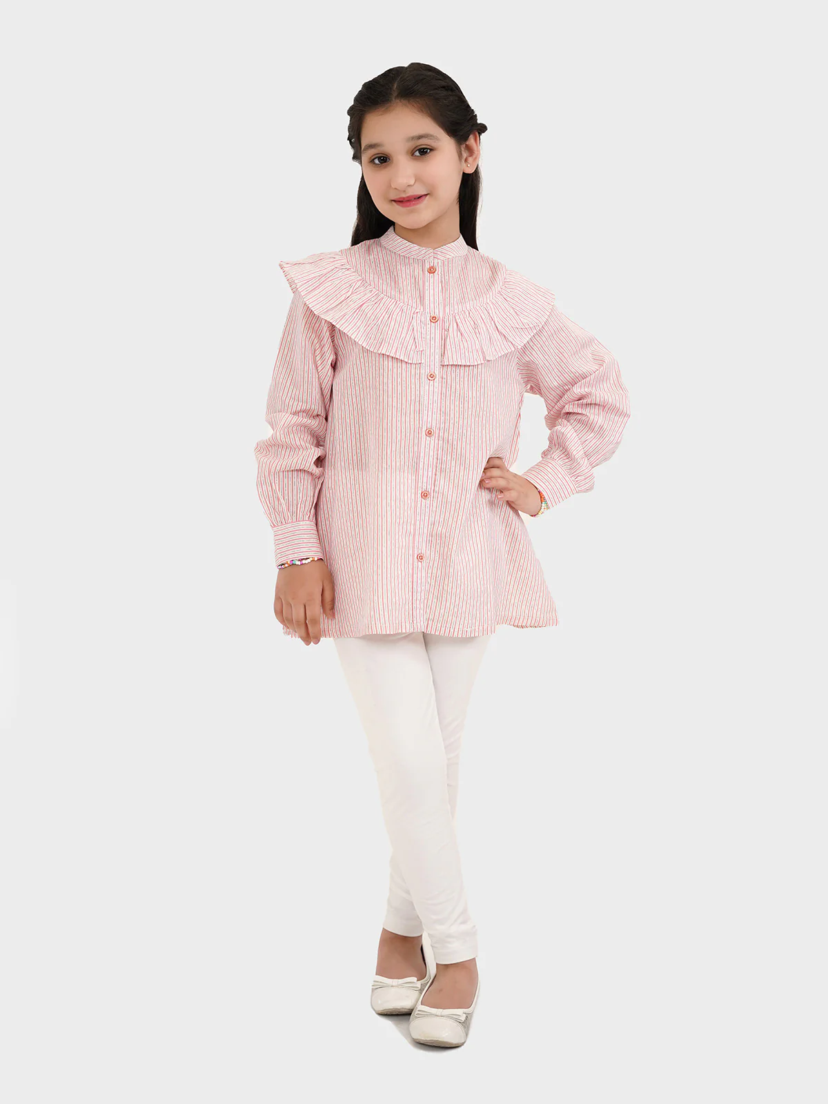"KUBRA" Full Sleeves Summer Top - Image 4