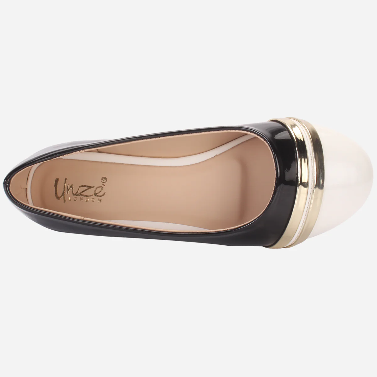 Girls "MIMI" Patent Flat Pumps - Image 4
