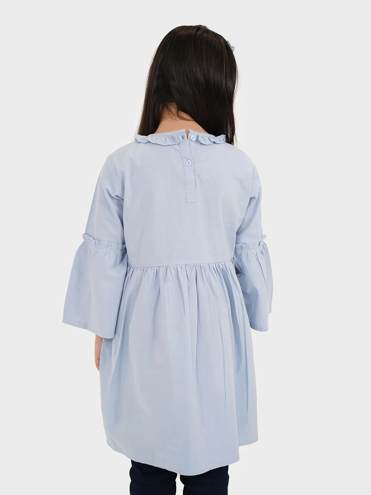 "OMA" Embroidered Summer Frock - Image 4