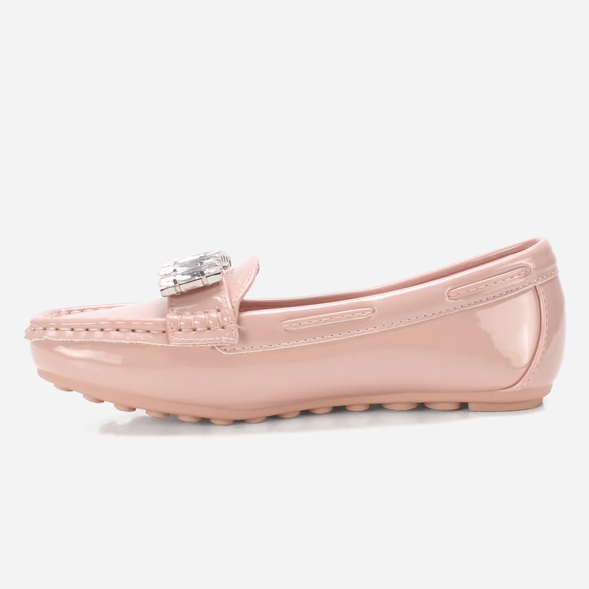 Girls "SALAKO" Decorated Flat Moccasins - Image 3