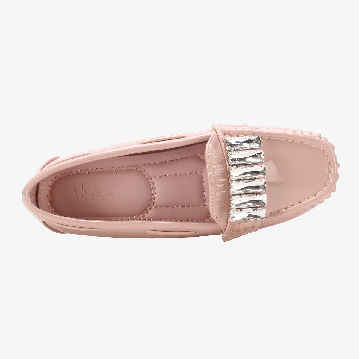 Girls "SALAKO" Decorated Flat Moccasins - Image 4