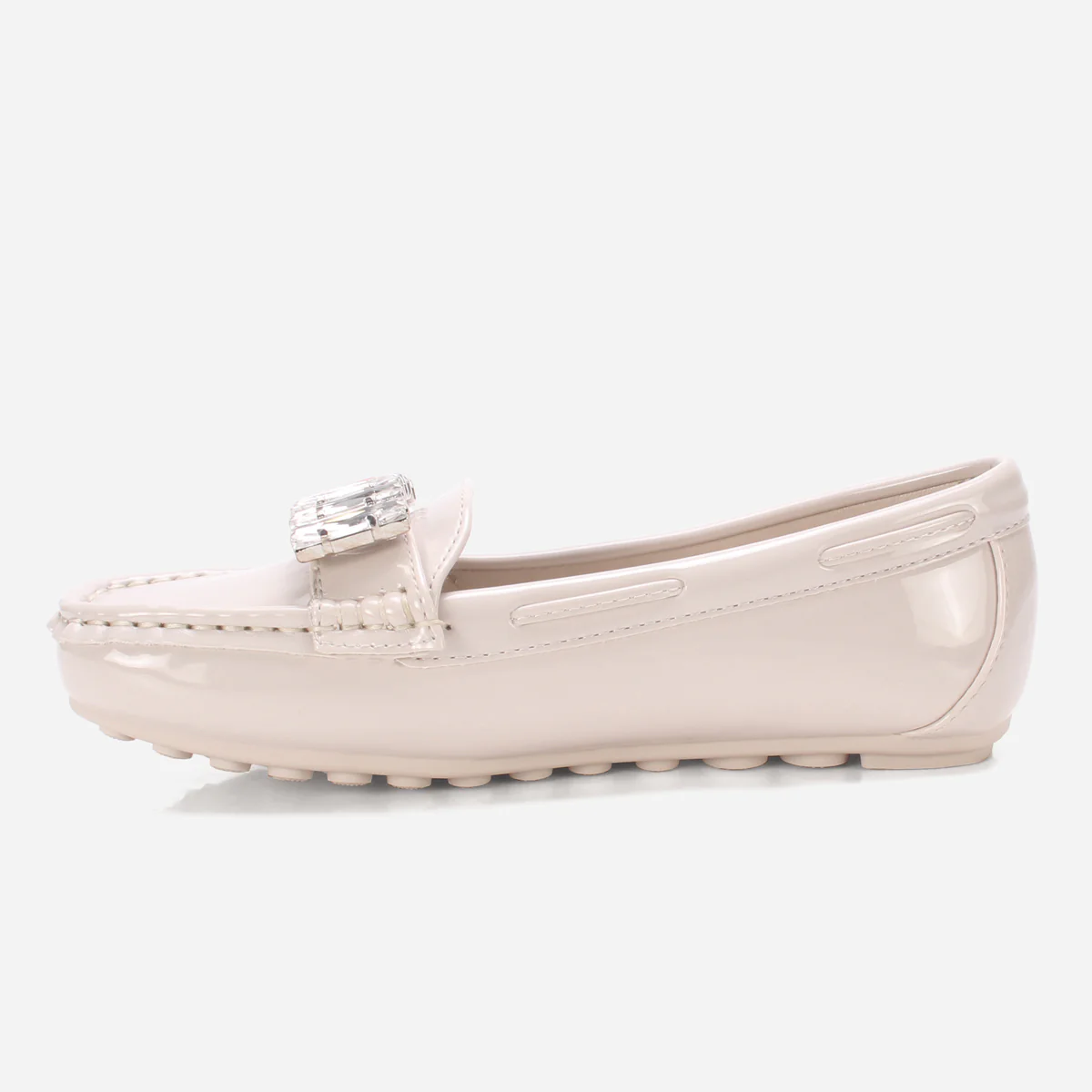 Girls "SALAKO" Decorated Flat Moccasins - Image 3