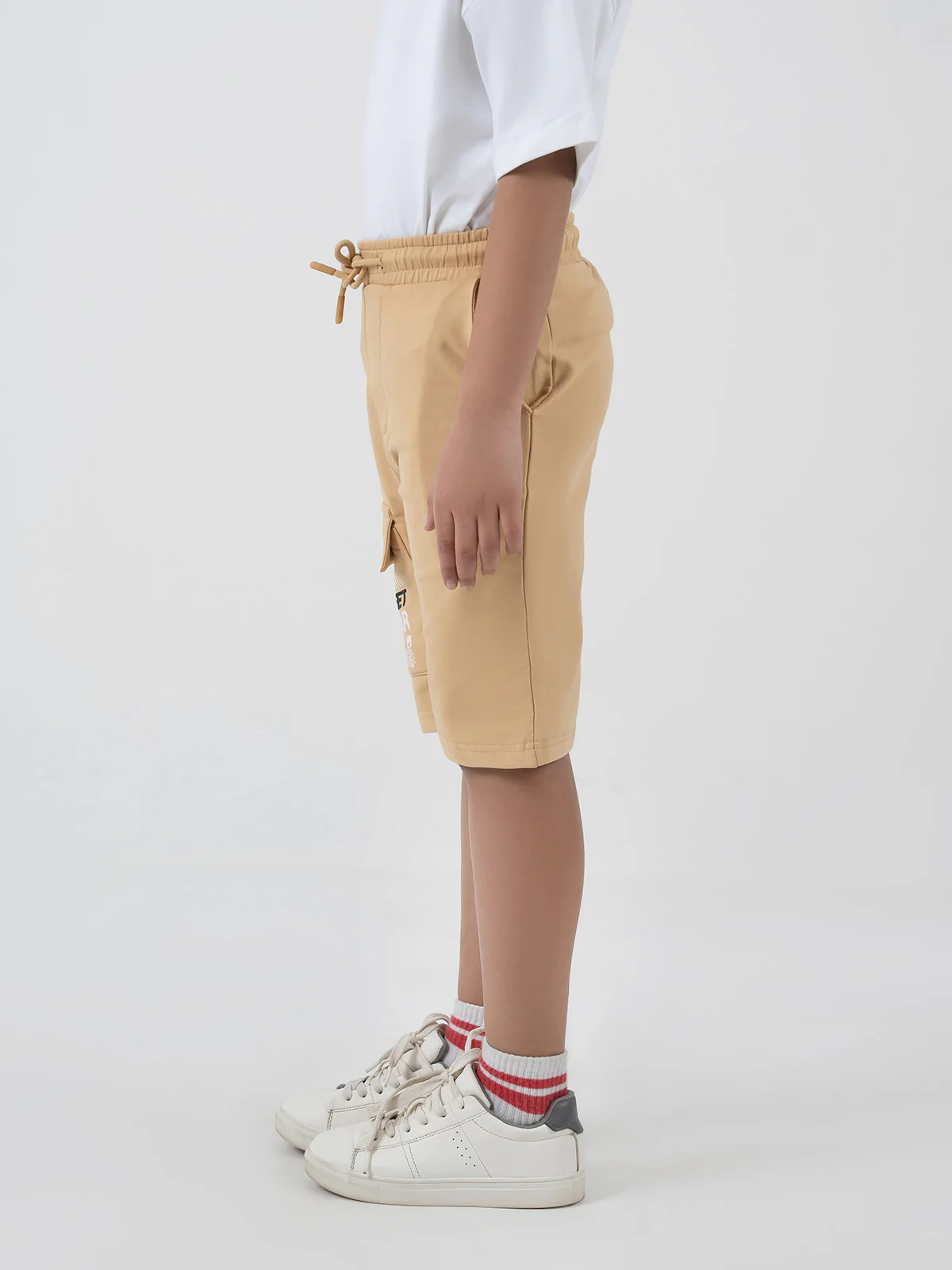 "GRACEN" Basic Regular Fit Knits Shorts - Image 2