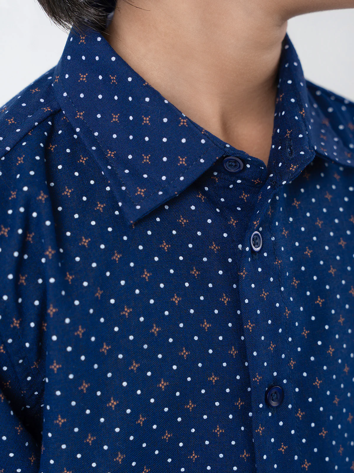 "GRADY" Graphic Regular Fit Knits Shorts - Image 3