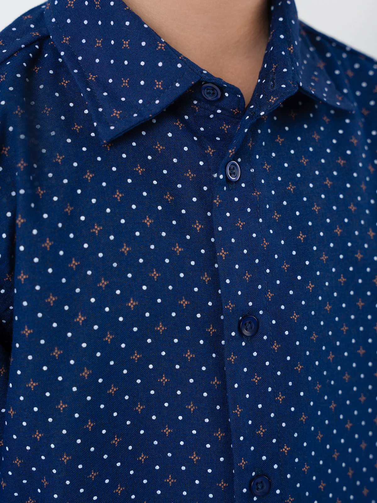 "GRADY" Graphic Regular Fit Knits Shorts - Image 4