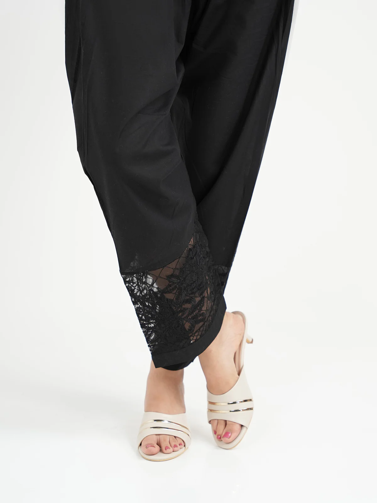 "GRAEME" Straight Embroidered Trouser - Image 2