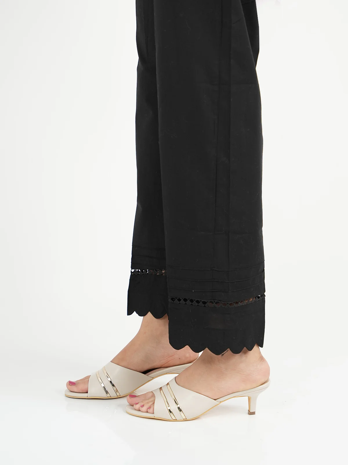 "GRETCHEN" Straight embroidered Trouser - Image 2