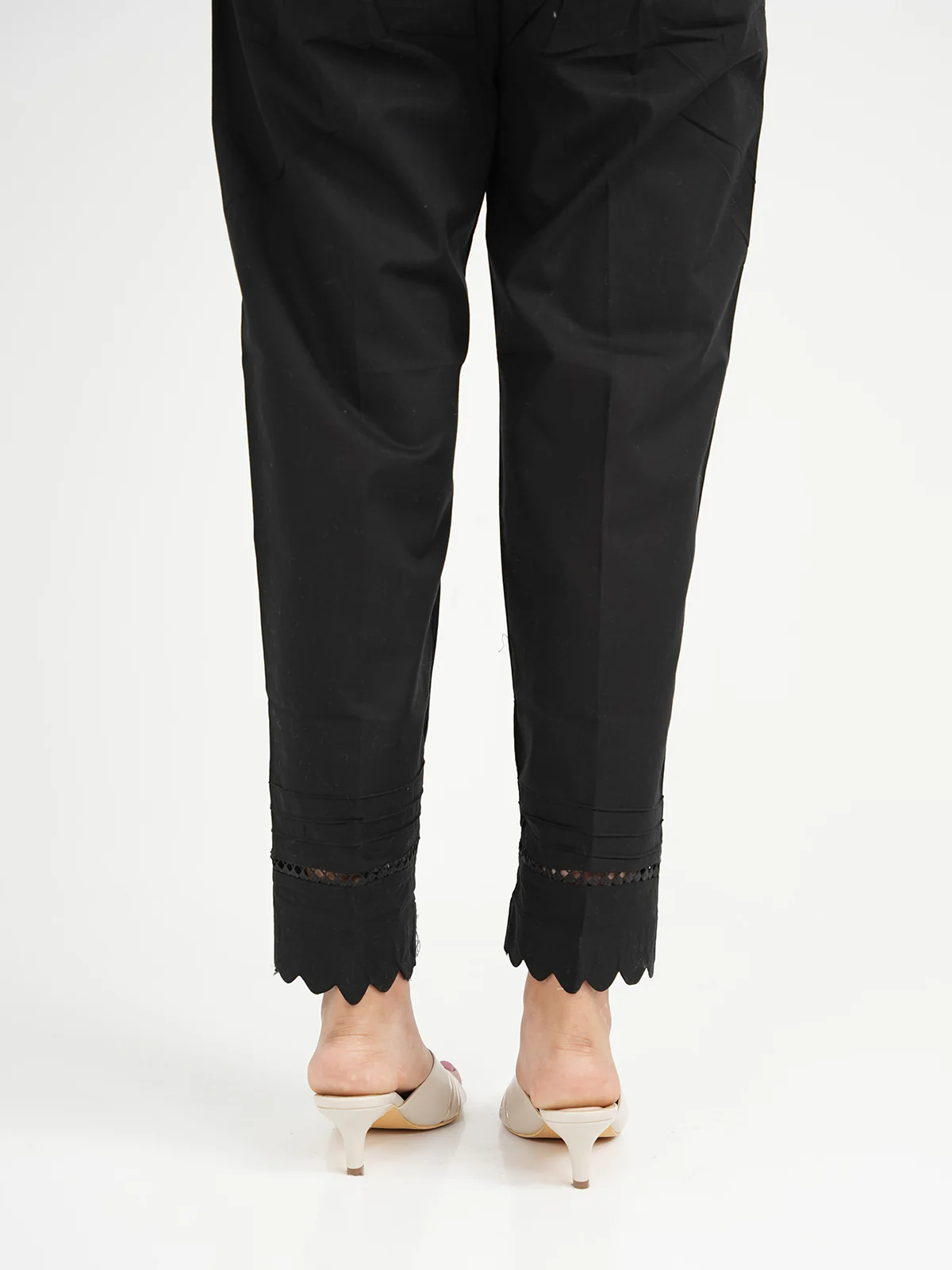 "GRETCHEN" Straight embroidered Trouser - Image 4