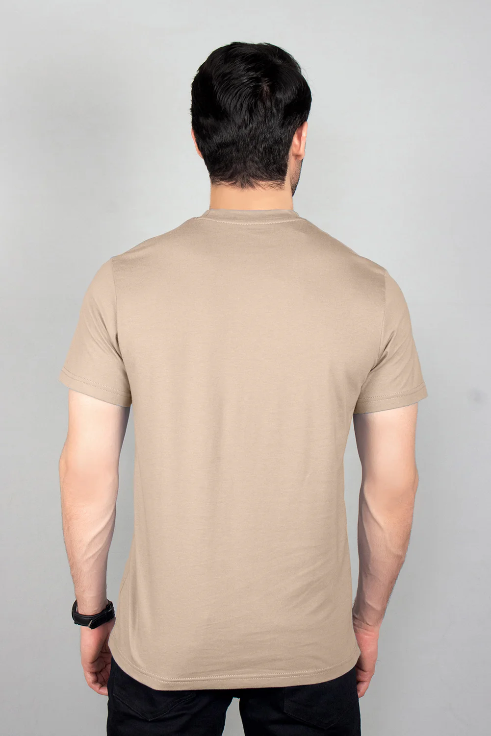 "GUAZ" Crew Neck Slim Fit T-Shirt - Image 5