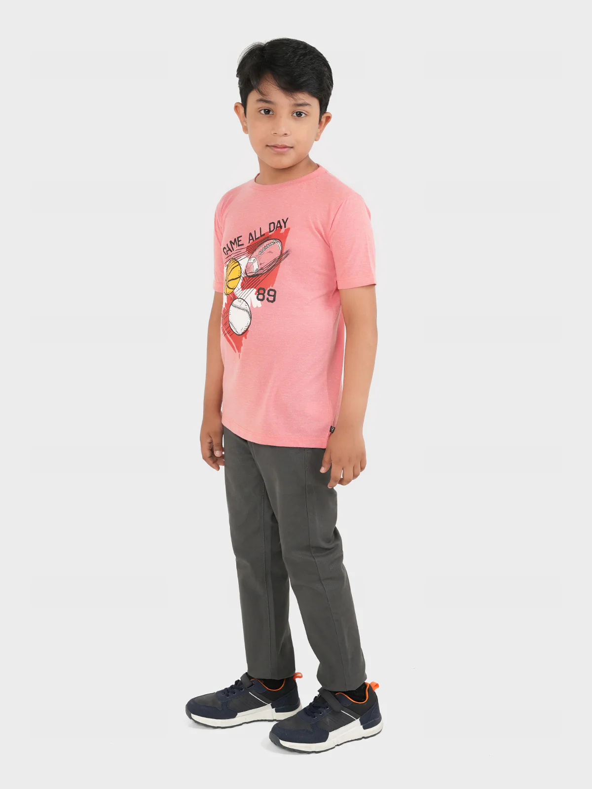 "GWAWR" Casual Crewneck T-Shirt - Image 2