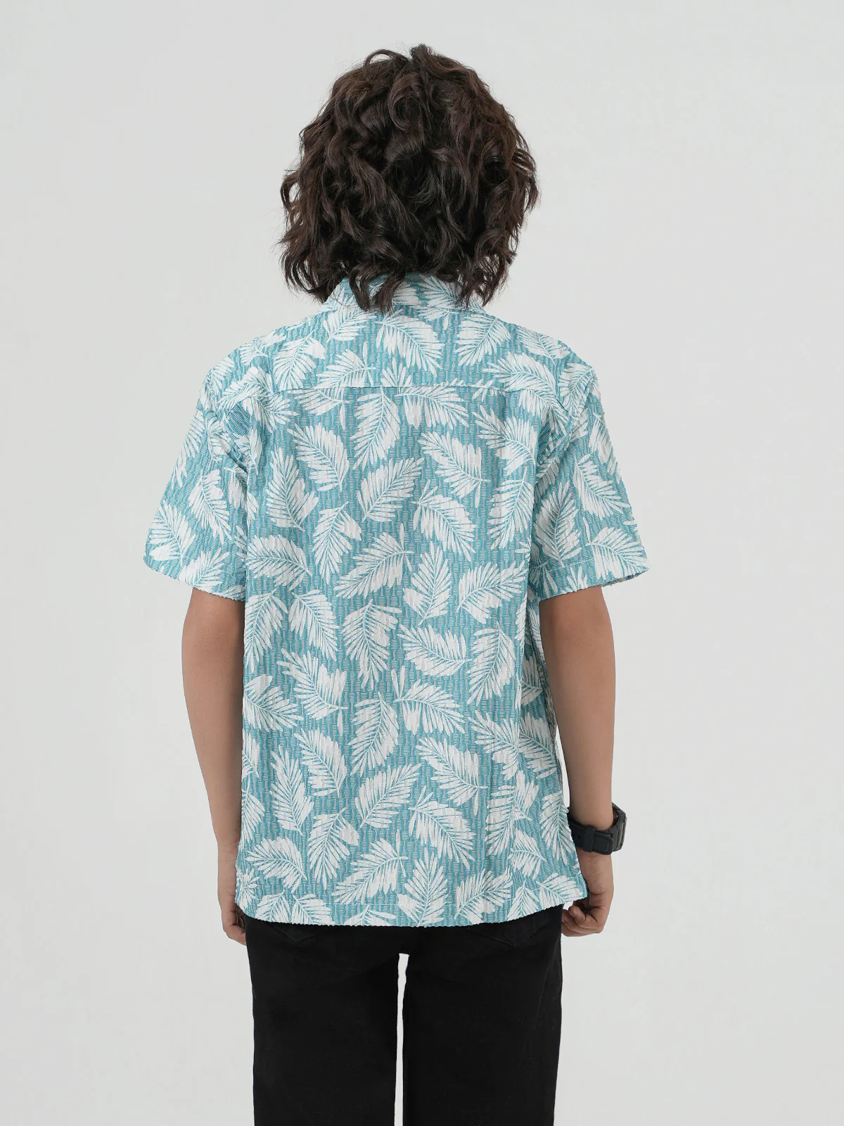 "GWILYM" Printed Regular Fit Casual Shirt - Image 5