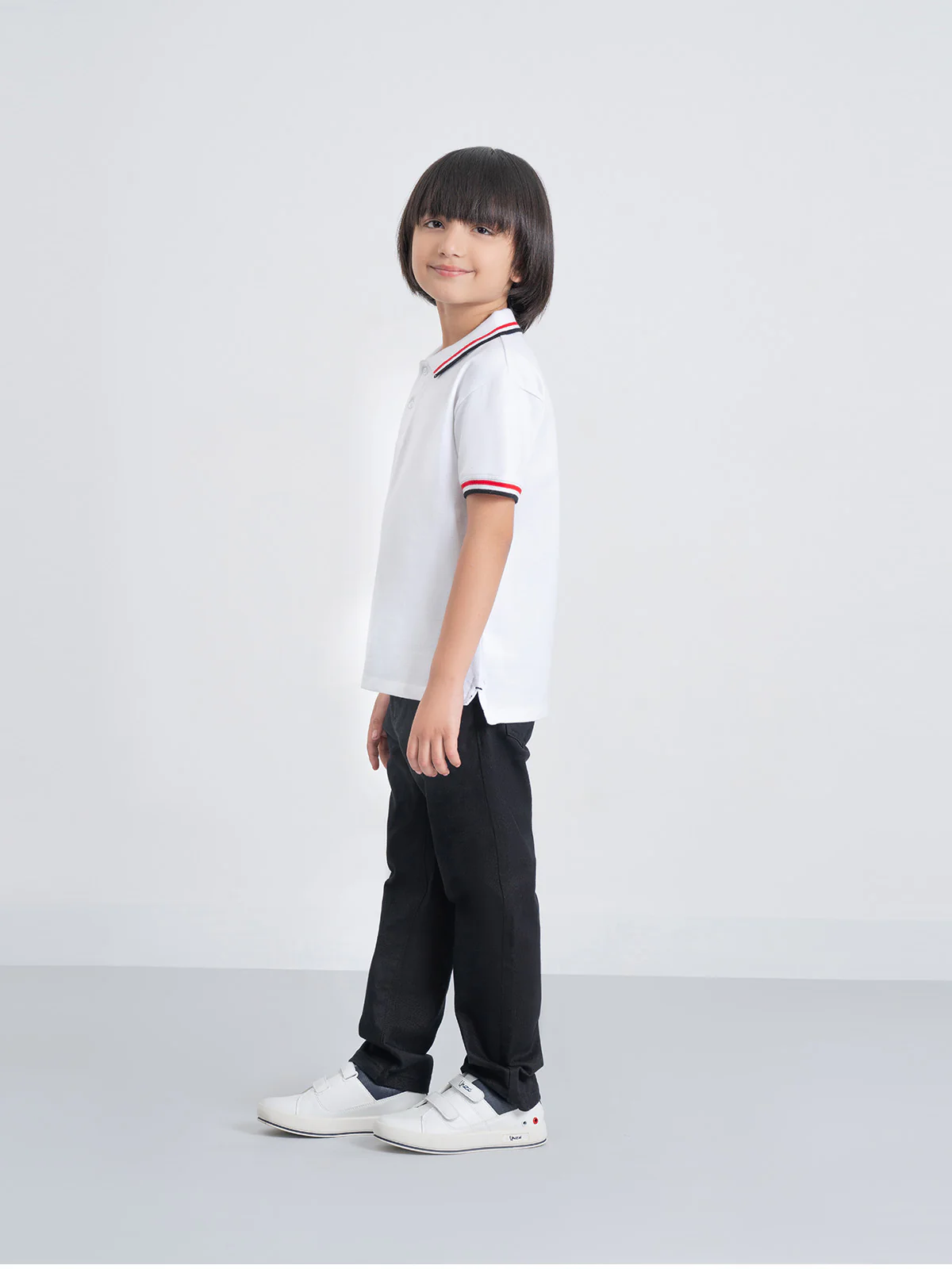 "HAILEY" Classic Regular Fit Polo Shirt - Image 3
