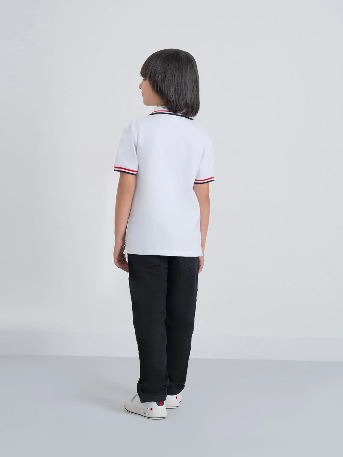 "HAILEY" Classic Regular Fit Polo Shirt - Image 4
