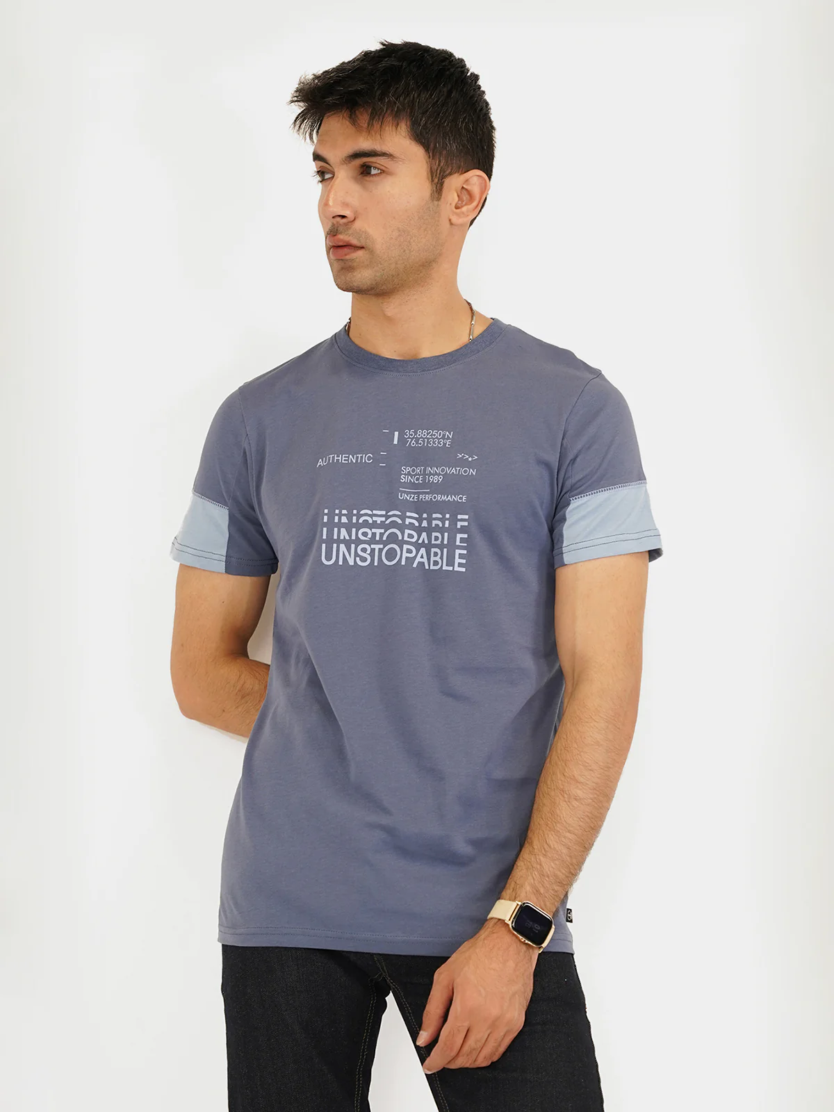 "HARITH" Summer Slim Fit T-Shirt - Image 3