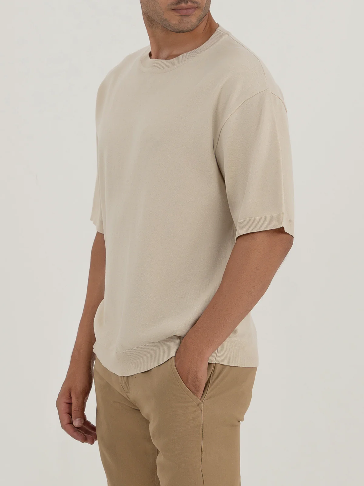 "HARVE" Perfect Drop Shoulder T-Shirt - Image 3
