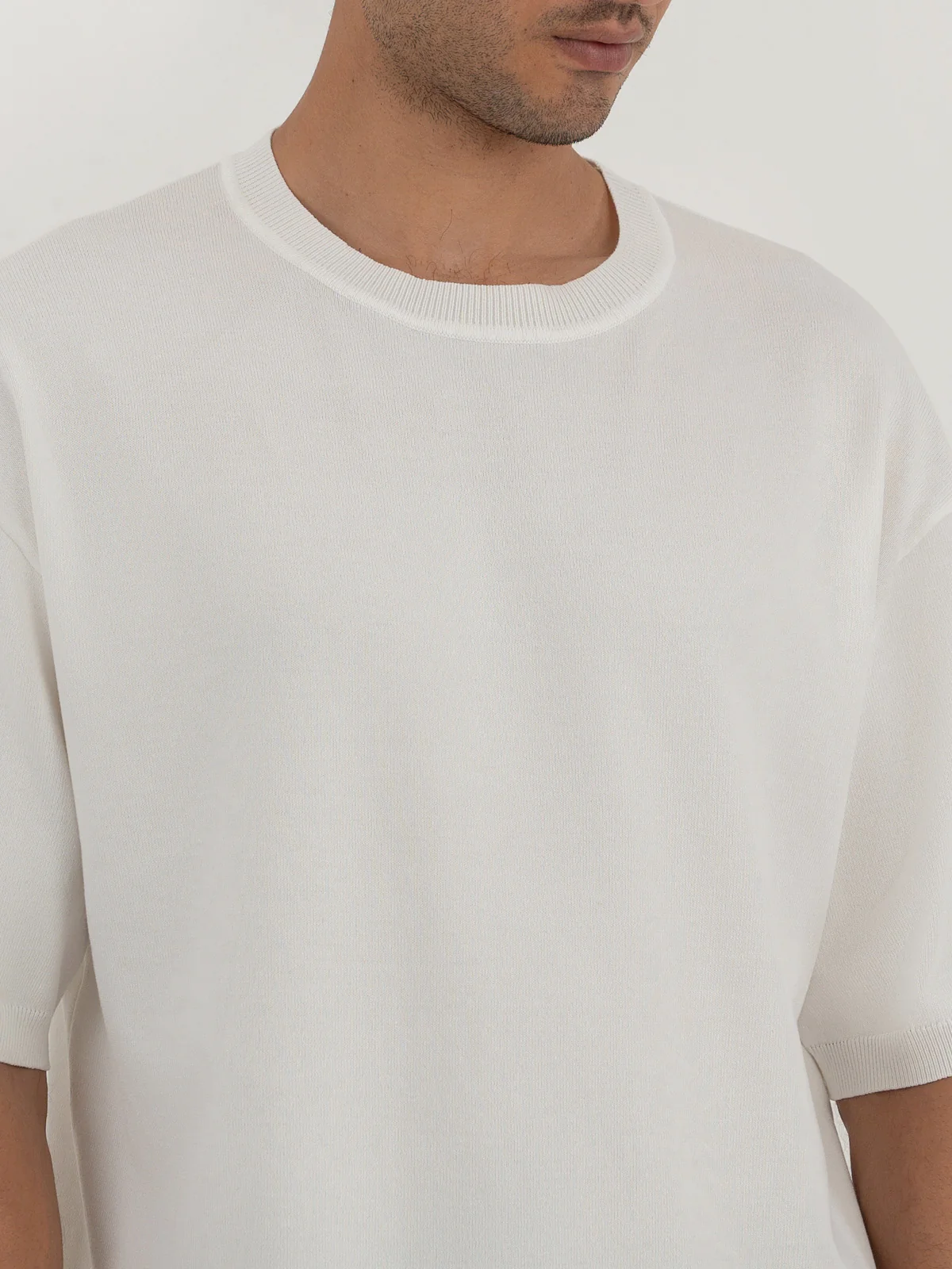 "HARVE" Perfect Drop Shoulder T-Shirt - Image 5