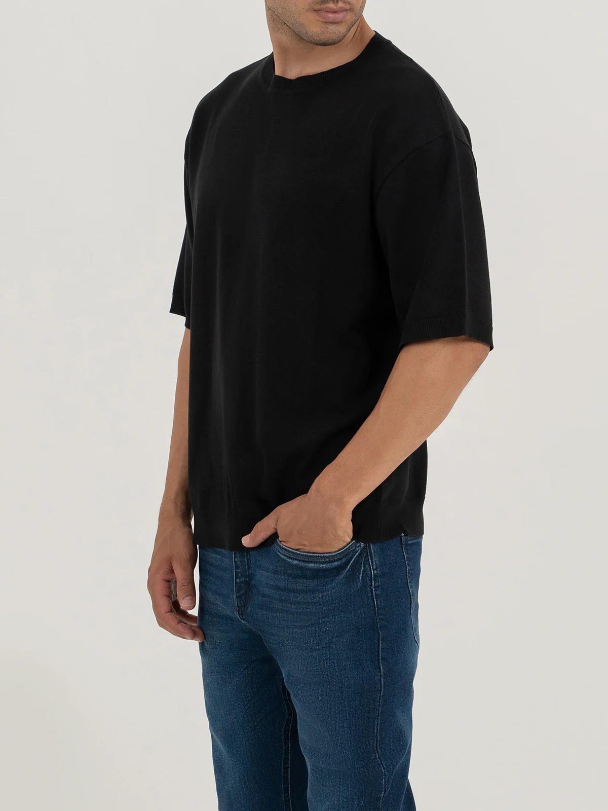 "HARVE" Perfect Drop Shoulder T-Shirt - Image 3