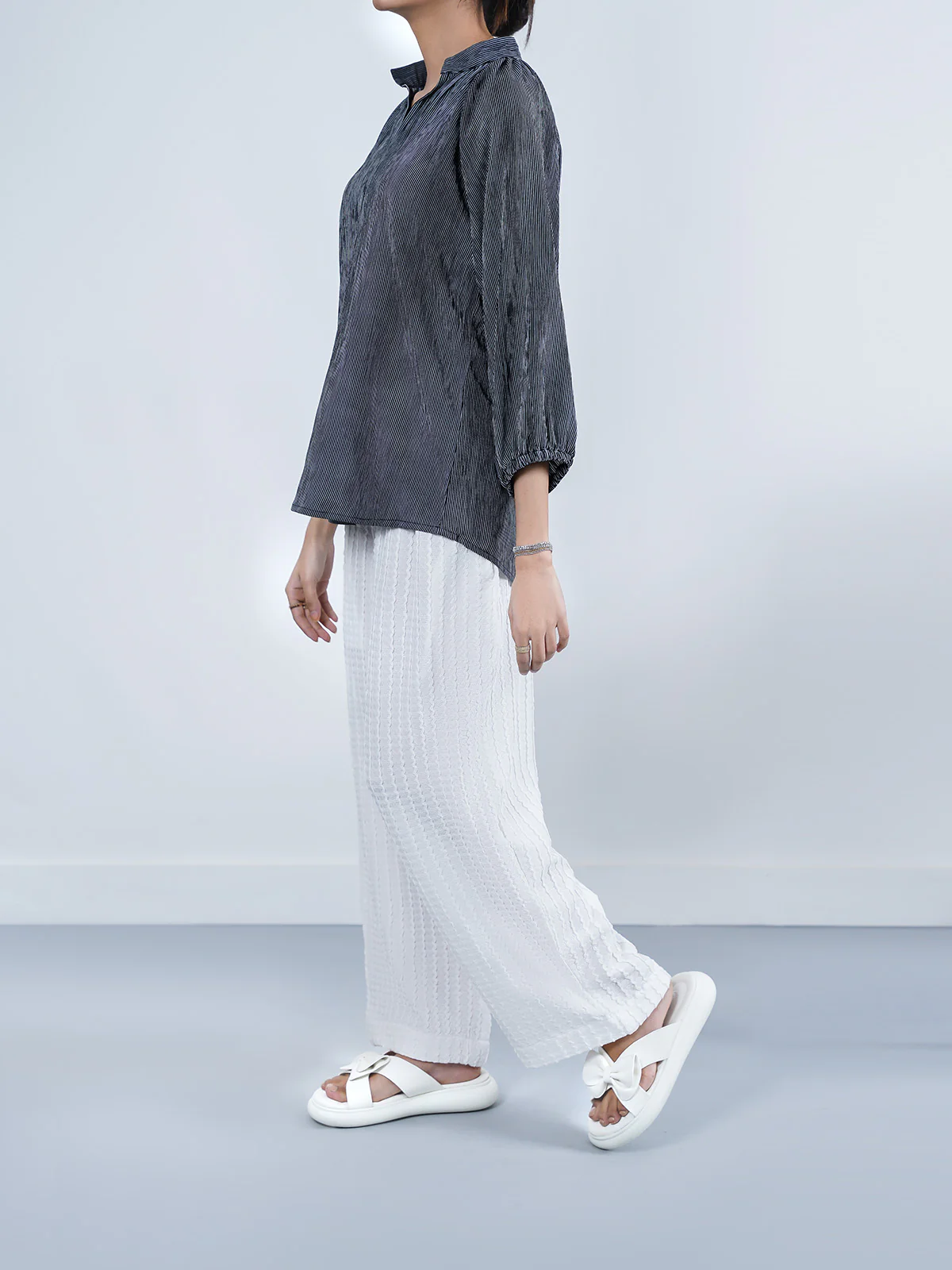 "HAZAN" Regular Fit Woven Trouser - Image 4