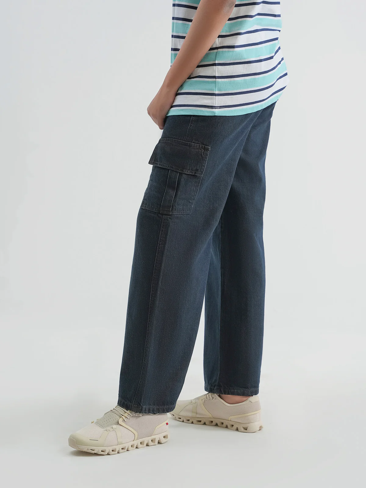 "HECTO" Cargo Fit Denim Pant - Image 2