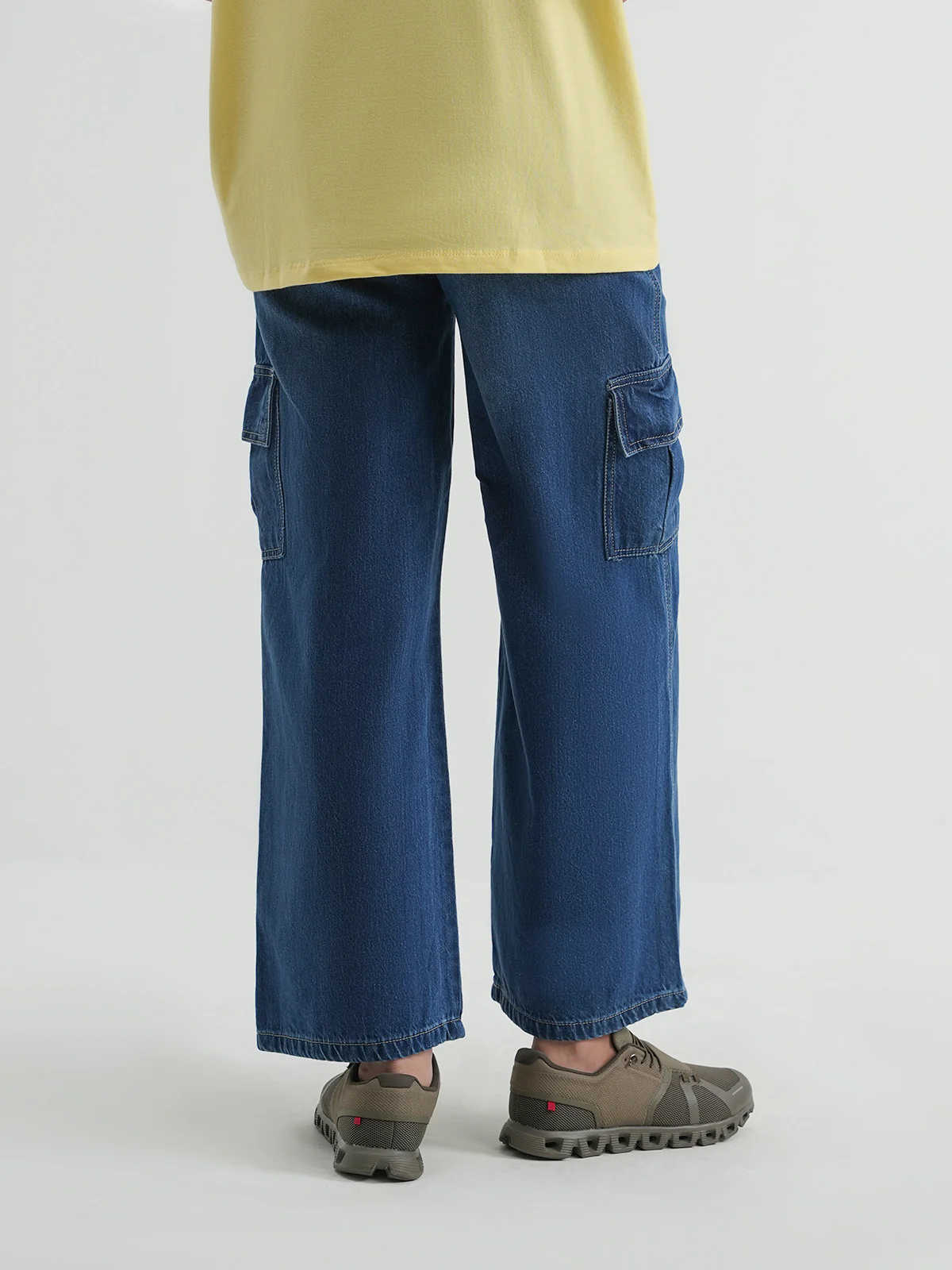 "HECTO" Cargo Fit Denim Pant - Image 4