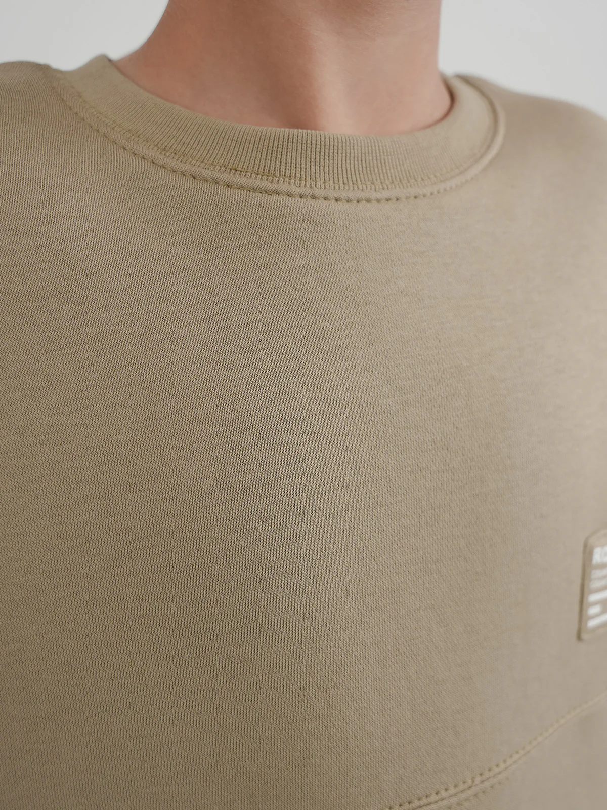 "HEFNER" Drop Shoulder Fleece Sweatshirt - Image 4