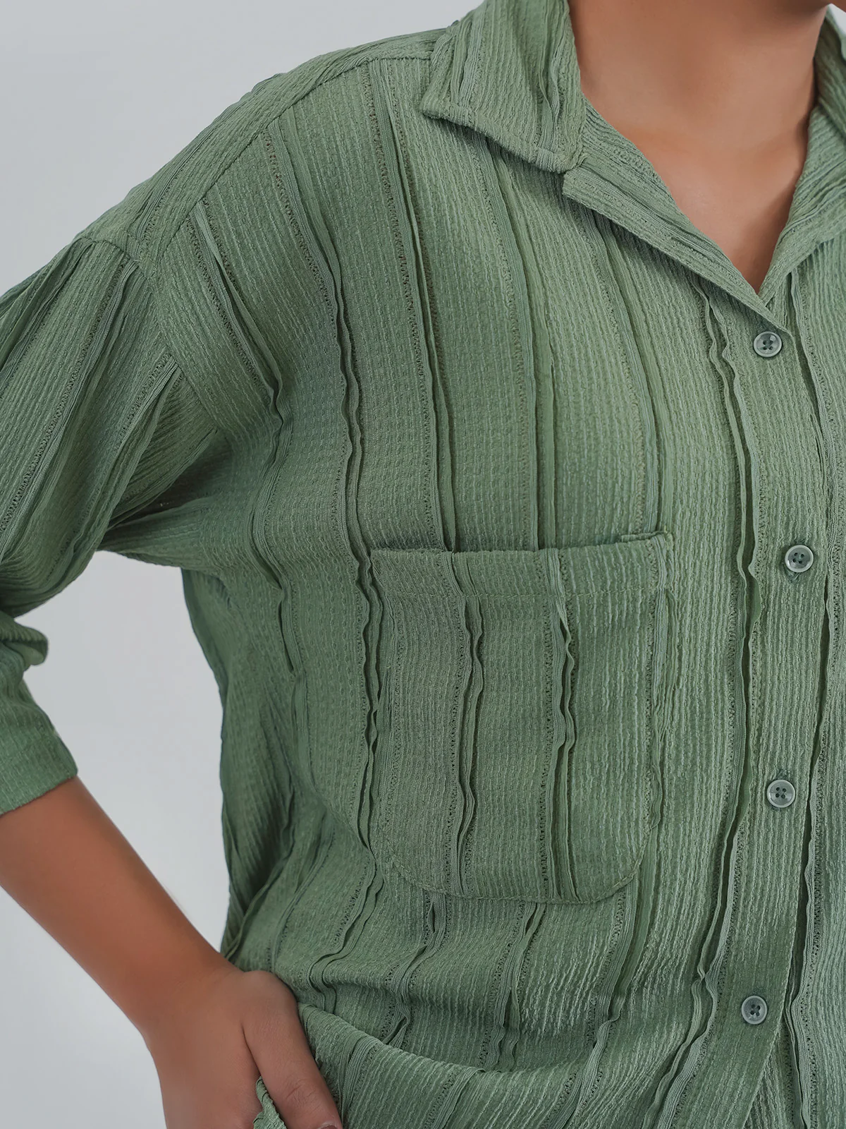 "HEITOR" Basic Regular Cotton Top - Image 5