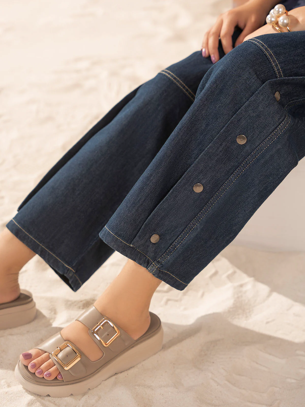 "HEZEKI" Cargo Fit Denim Pant - Image 3