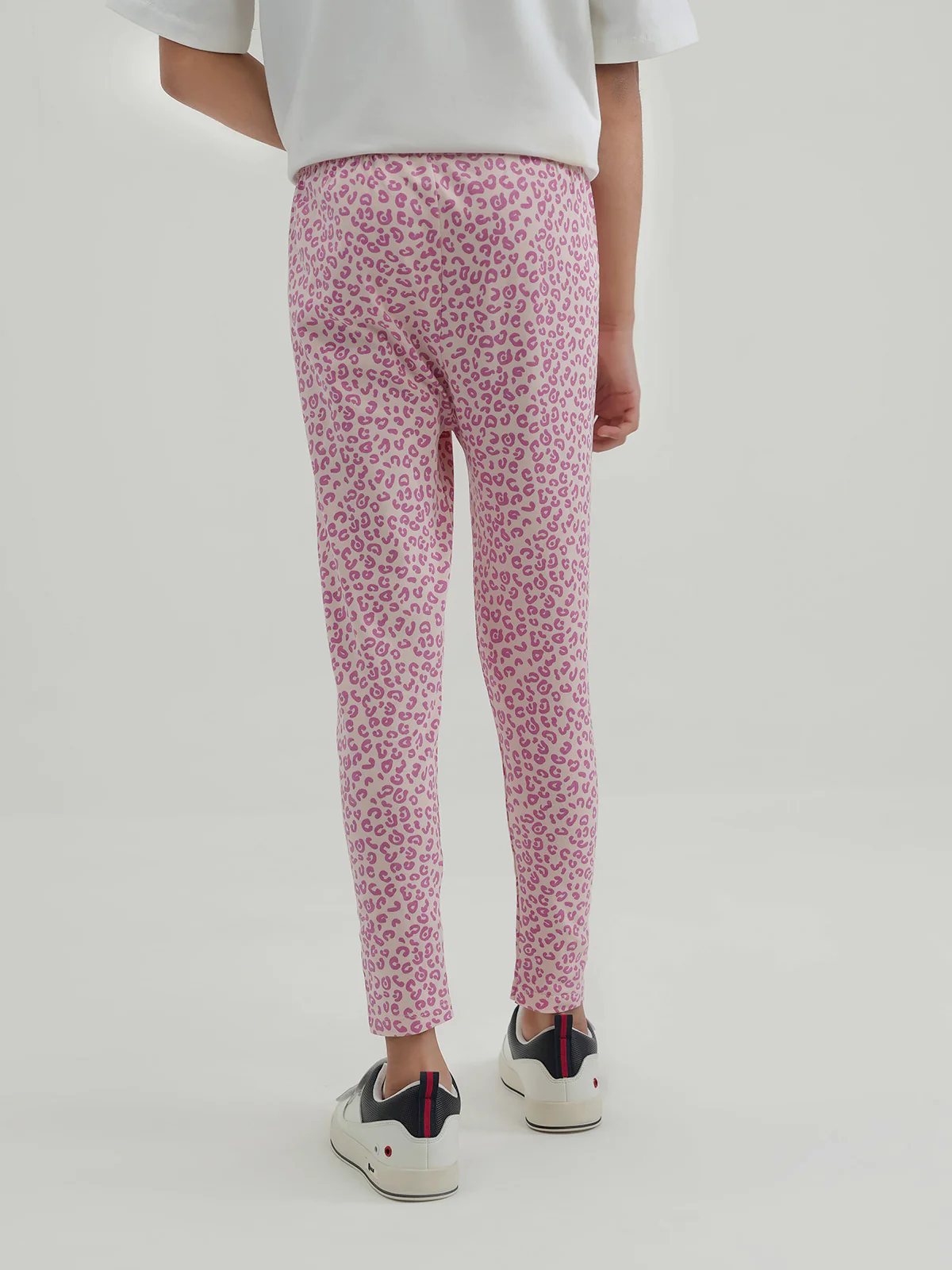 "HILAIRE" Comfort Regular Fit Jersey Tights - Image 3