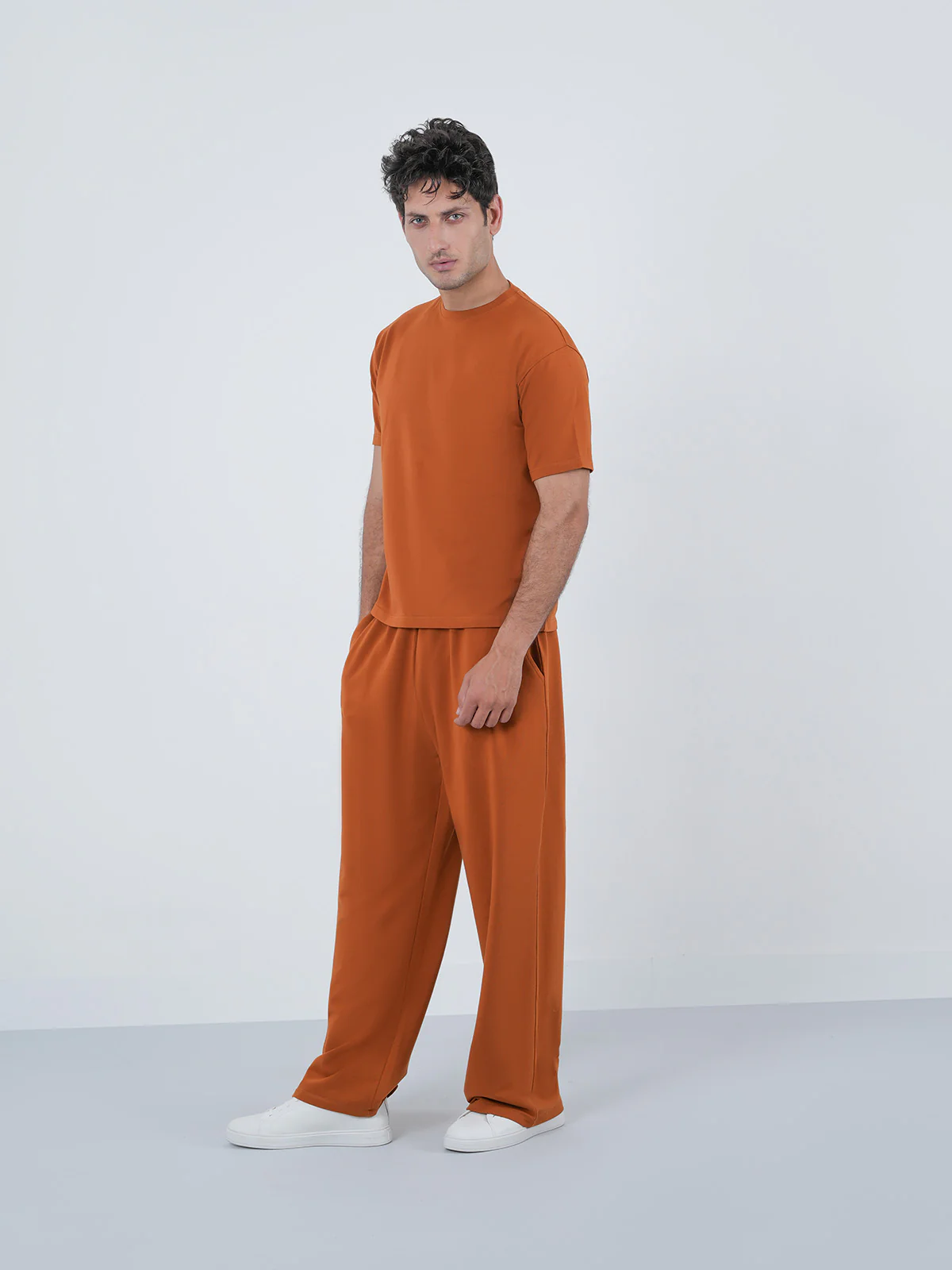 "HIRAKU" Casual relaxing Regular Co- Ord Set - Image 4
