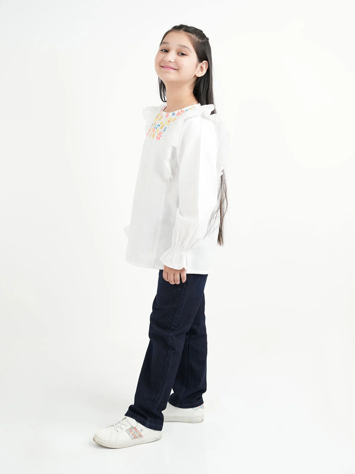 T"HOUDA" Casual Cotton Top - Image 2