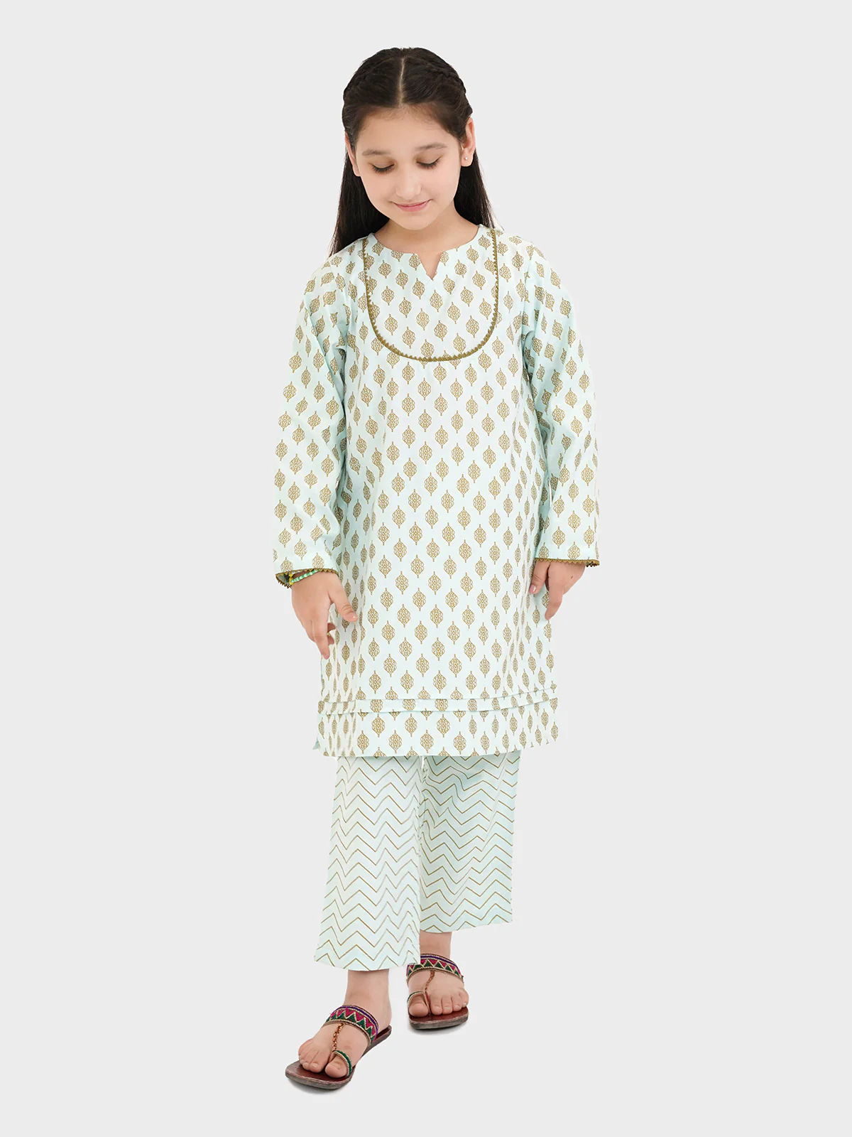 "HUSLU" Casual Cotton Co-Ord Set - Image 2