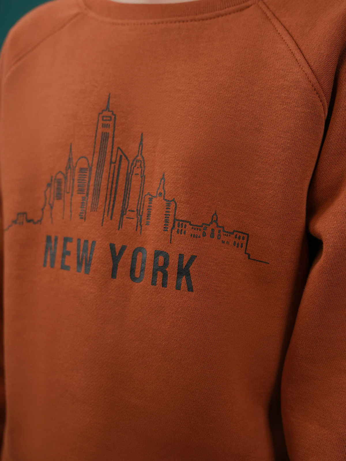 "IGNATZ" Trendy Graphic Fleece Sweatshirt - Image 4