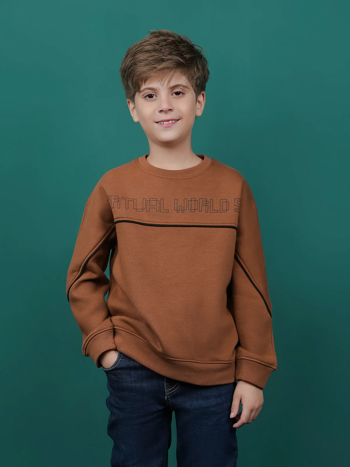"INGRAM" Comfort Cut &amp; Sew Fleece Sweatshirt